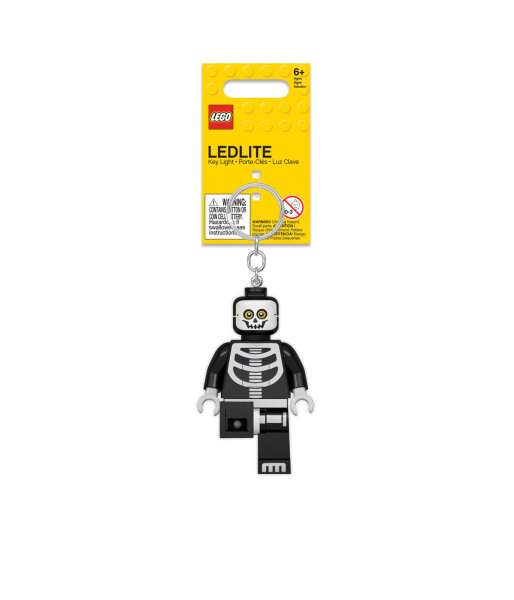 LEGO Classic Skeleton Schlüsselanhänger mit Taschenlampe