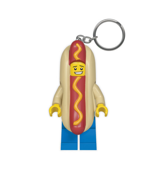 LEGO Classic Hot Dog Schlüsselanhänger mit Taschenlampe