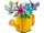 Gießkanne mit Blumen